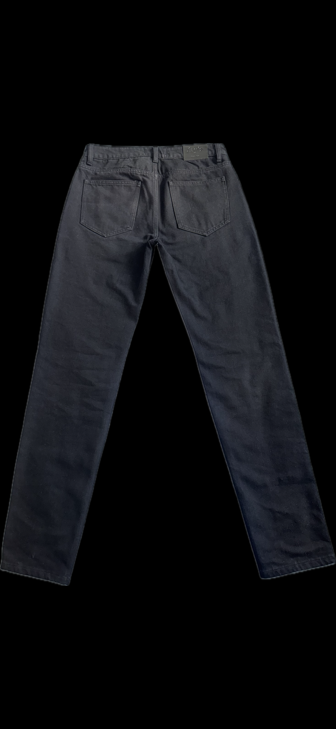Slim Fit Men's Jeans Black